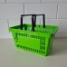 Winkelmandje licht groen 22 liter